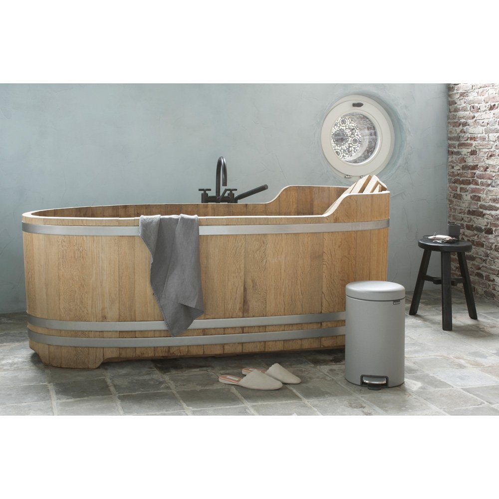 Pedalhink Brabantia newIcon 12 L Mineral Concrete Grey - Bild 4